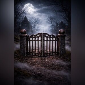 Moonlit Iron Gate – Black/Grey (Gates only)